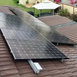titled- roof 3kw solar installation